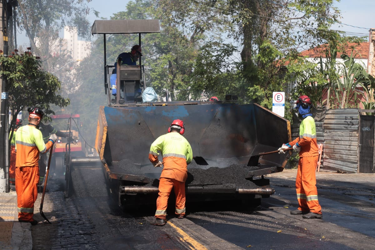 Vila Alpina, em Santo André, recebe obras do programa Rua Nova