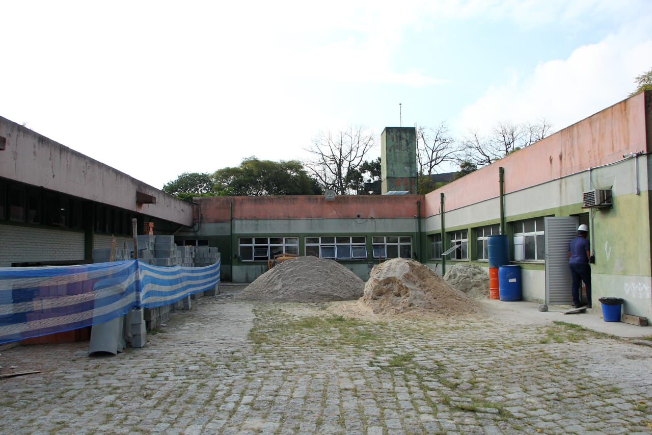 Santo André realiza obras para modernizar USF Capuava