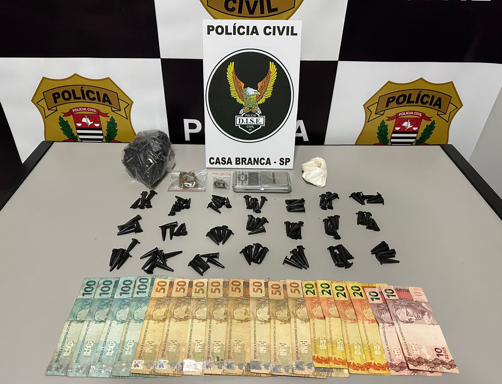 DISE PRENDE SUSPEITO DE 32 ANOS POR TRÁFICO DE DROGAS EM CASA BRANCA 