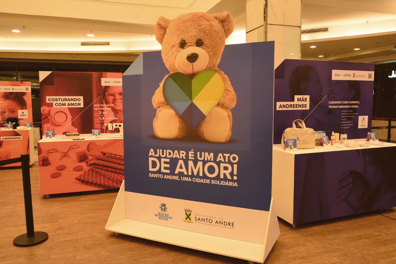 NÚCLEO DE INOVAÇÃO SOCIAL PROMOVE EXPOSIÇÃO NO SHOPPING ABC