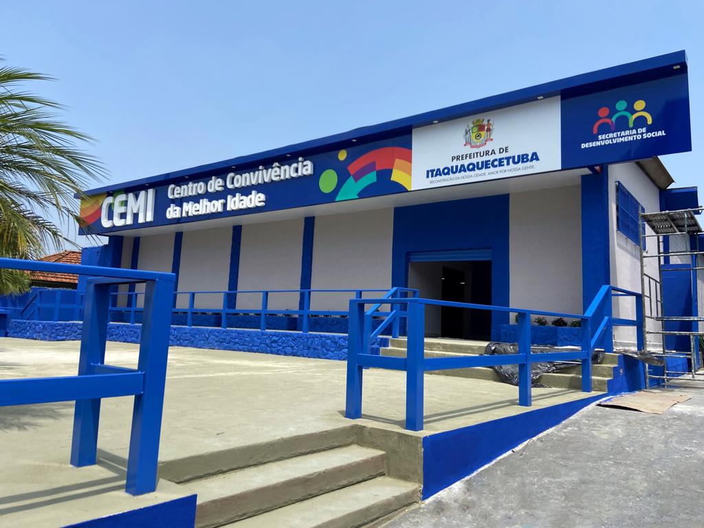 ITAQUÁ INAUGURA ESTRUTURA TEMPORÁRIA DO CEMI PARA ATENDER 600 IDOSOS