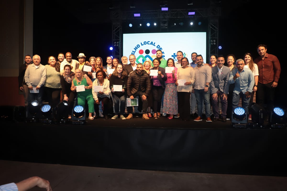 SANTO ANDRÉ DÁ POSSE A 520 INTEGRANTES DOS CONSELHOS LOCAIS DE SAÚDE