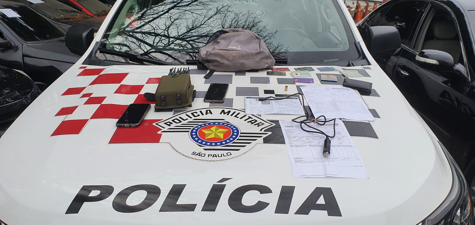 POLÍCA MILITAR PRENDE DOÍS INDIVÍDUOS QUE ATUAVAM EM ROUBOS