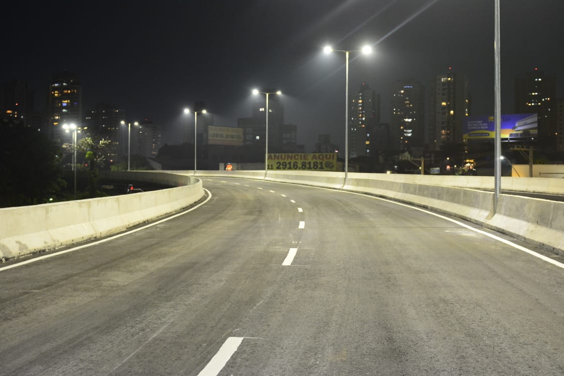 SANTO ANDRÉ REALIZA LIBERAÇÃO PARCIAL DE TRÁFEGO NO VIADUTO CASTELO BRANCO
