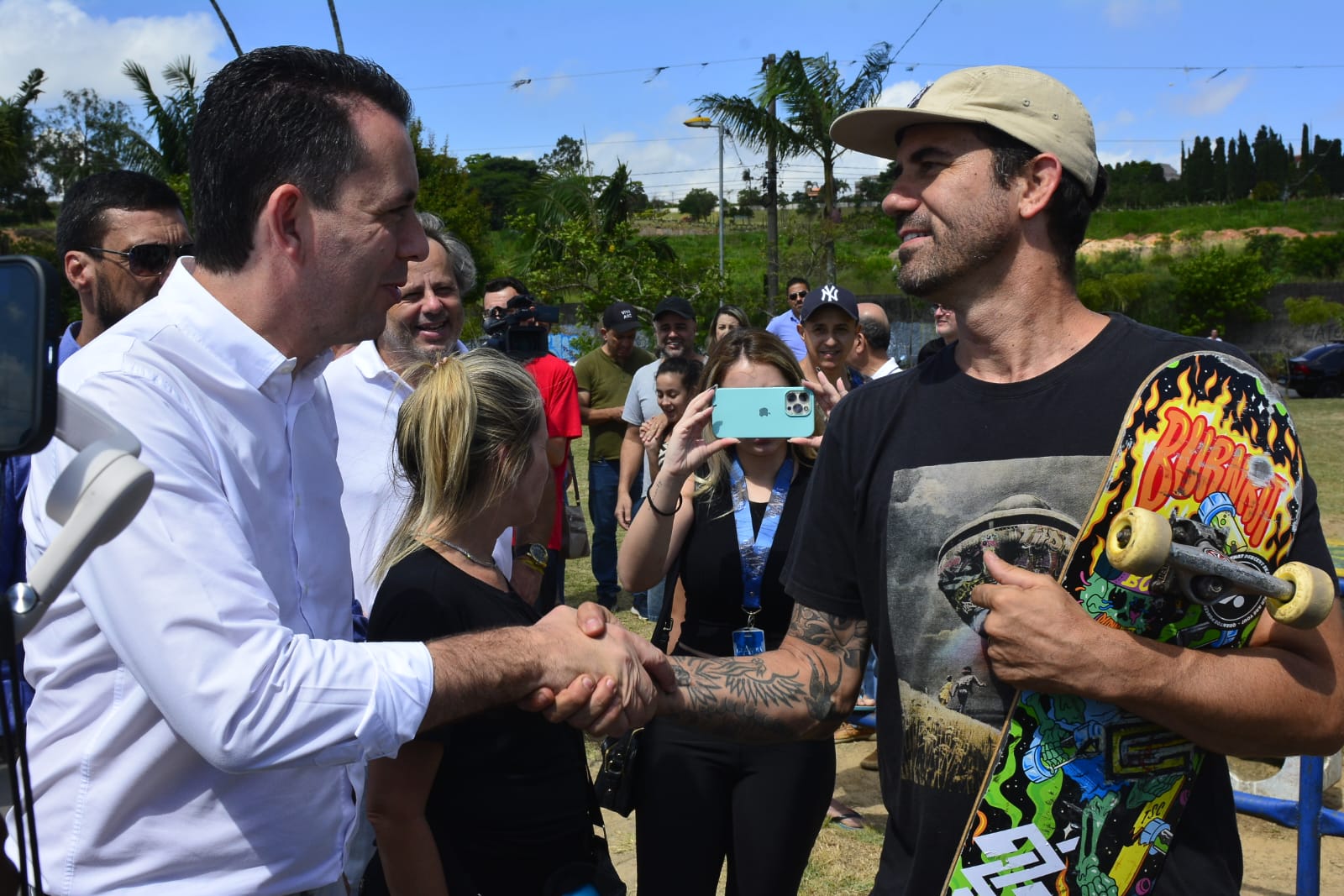 PISTA DE SKATE EM SANTO ANDRÉ GANHA NOVOS EQUIPAMENTOS