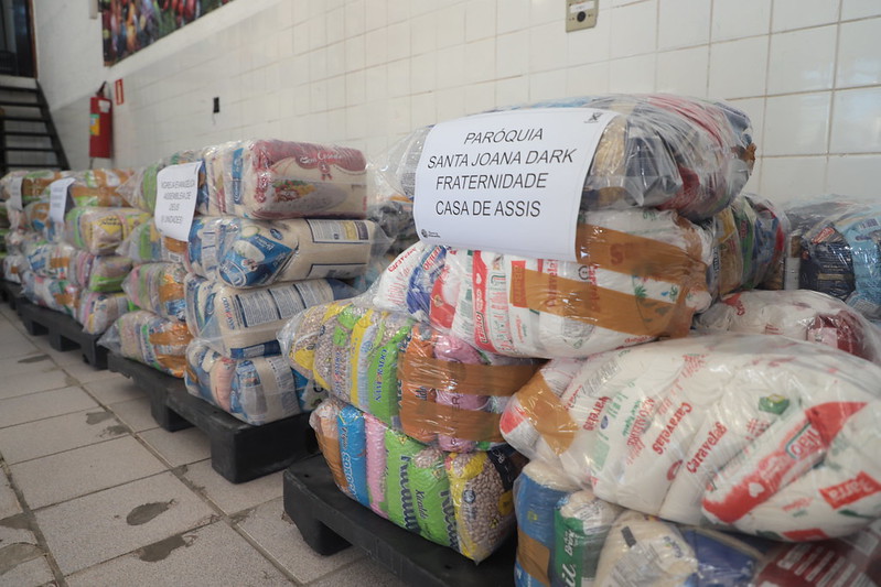 CAMPANHAS DO FUNDO SOCIAL ARRECADAM RECORDE DE 468 MIL ITENS EM 2023