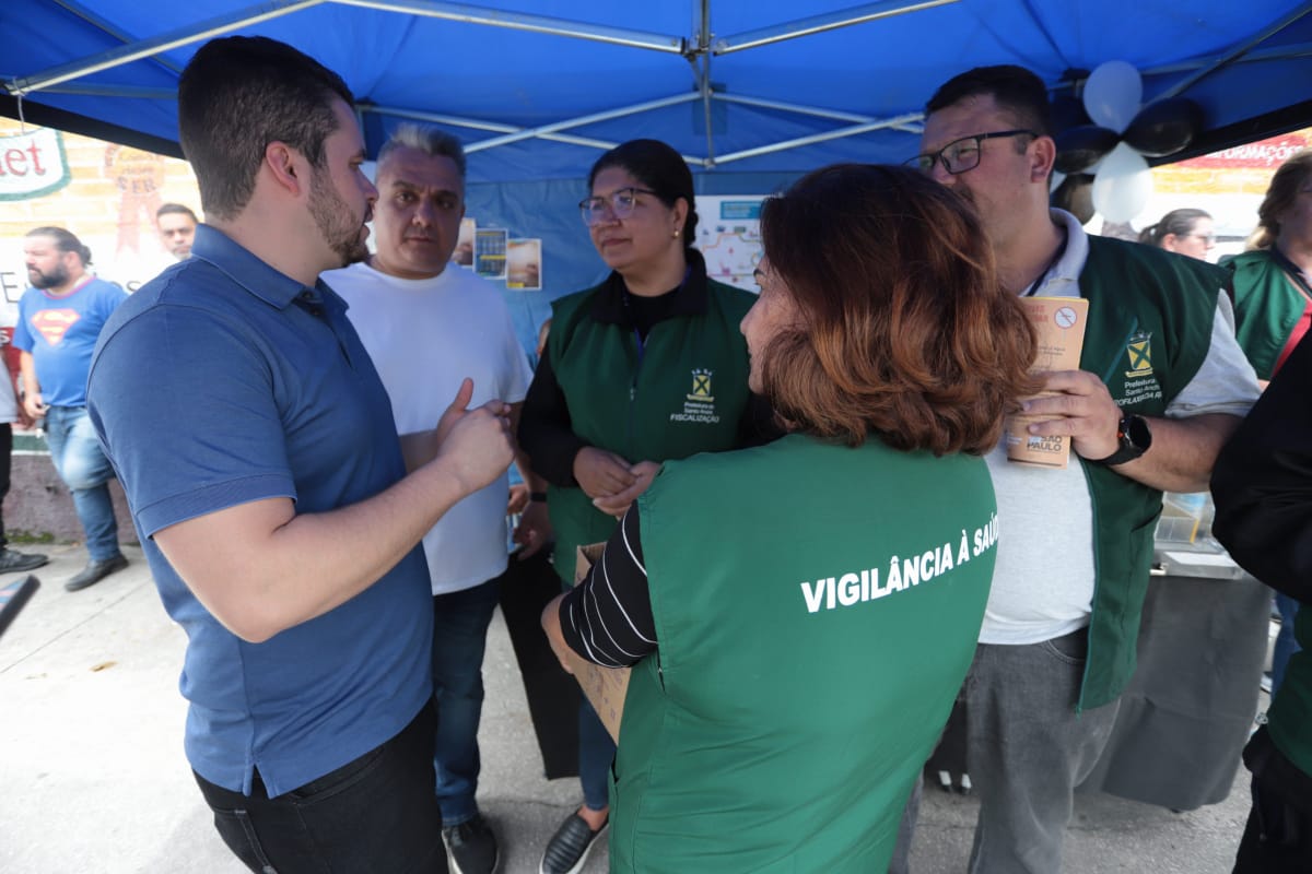 SANTO ANDRÉ INTENSIFICA AÇÕES DE COMBATE À DENGUE