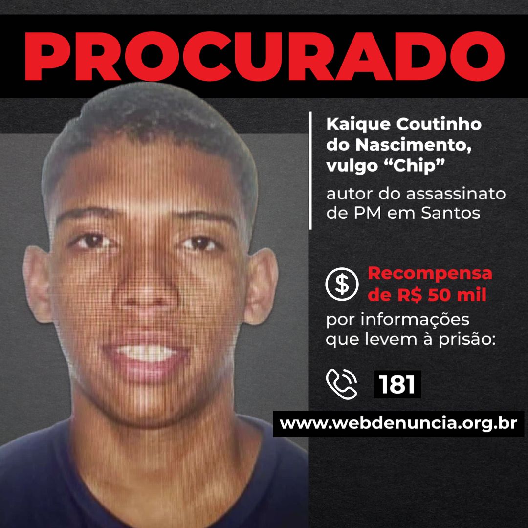 SSP OFERECE R$ 50 MIL POR INFORMAÇÃO SOBRE ASSASSINO DO SOLDADO COSMO