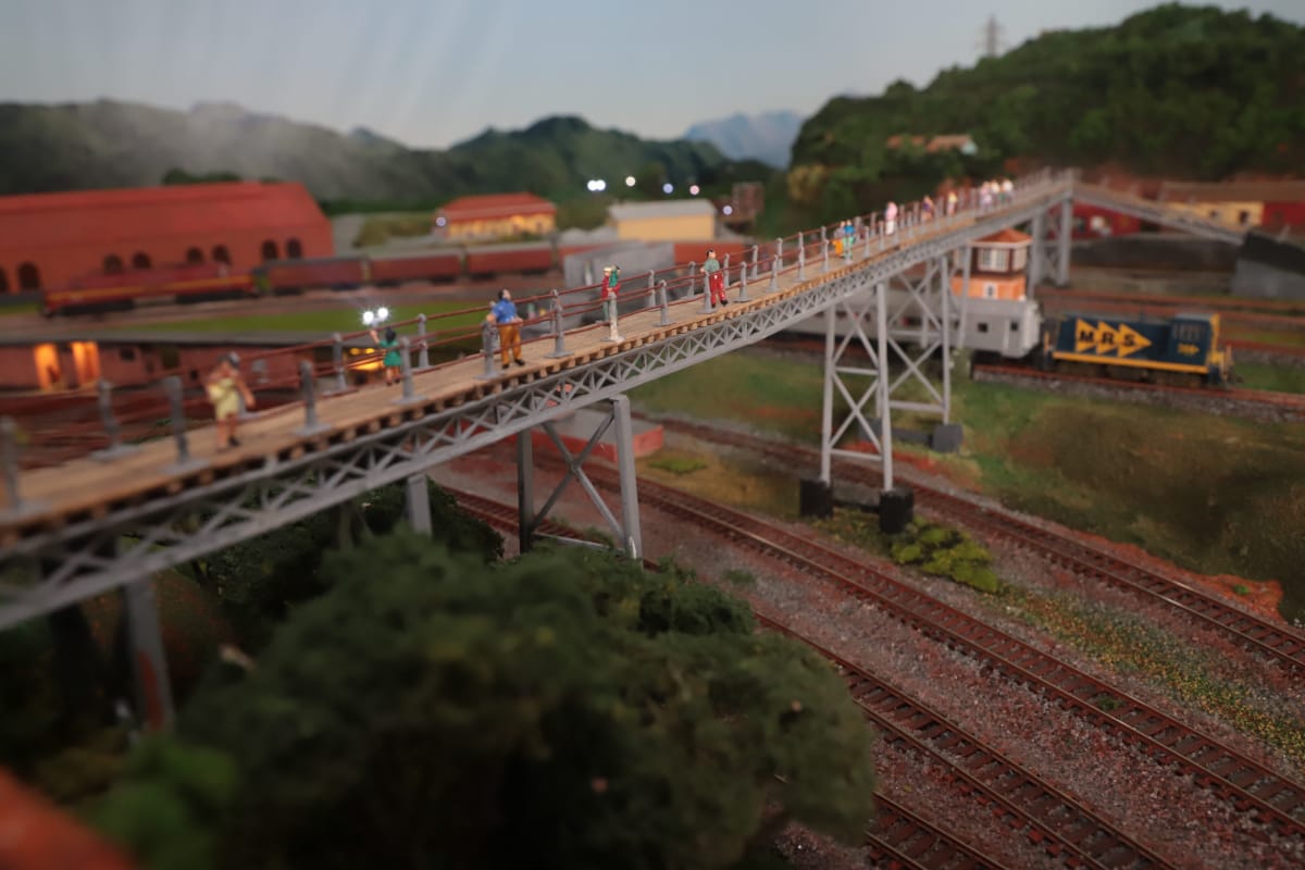 PARANAPIACABA GANHA NOVA MAQUETE DE FERREOMODELISMO