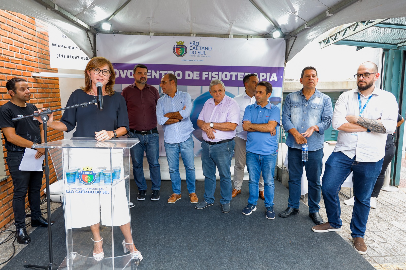 AURICCHIO ASSINA ORDEM DE SERVIÇO PARA ADEQUAÇÕES DO PRÉDIO DO NOVO CENTRO DE FISIOTERAPIA DE SÃO CAETANO