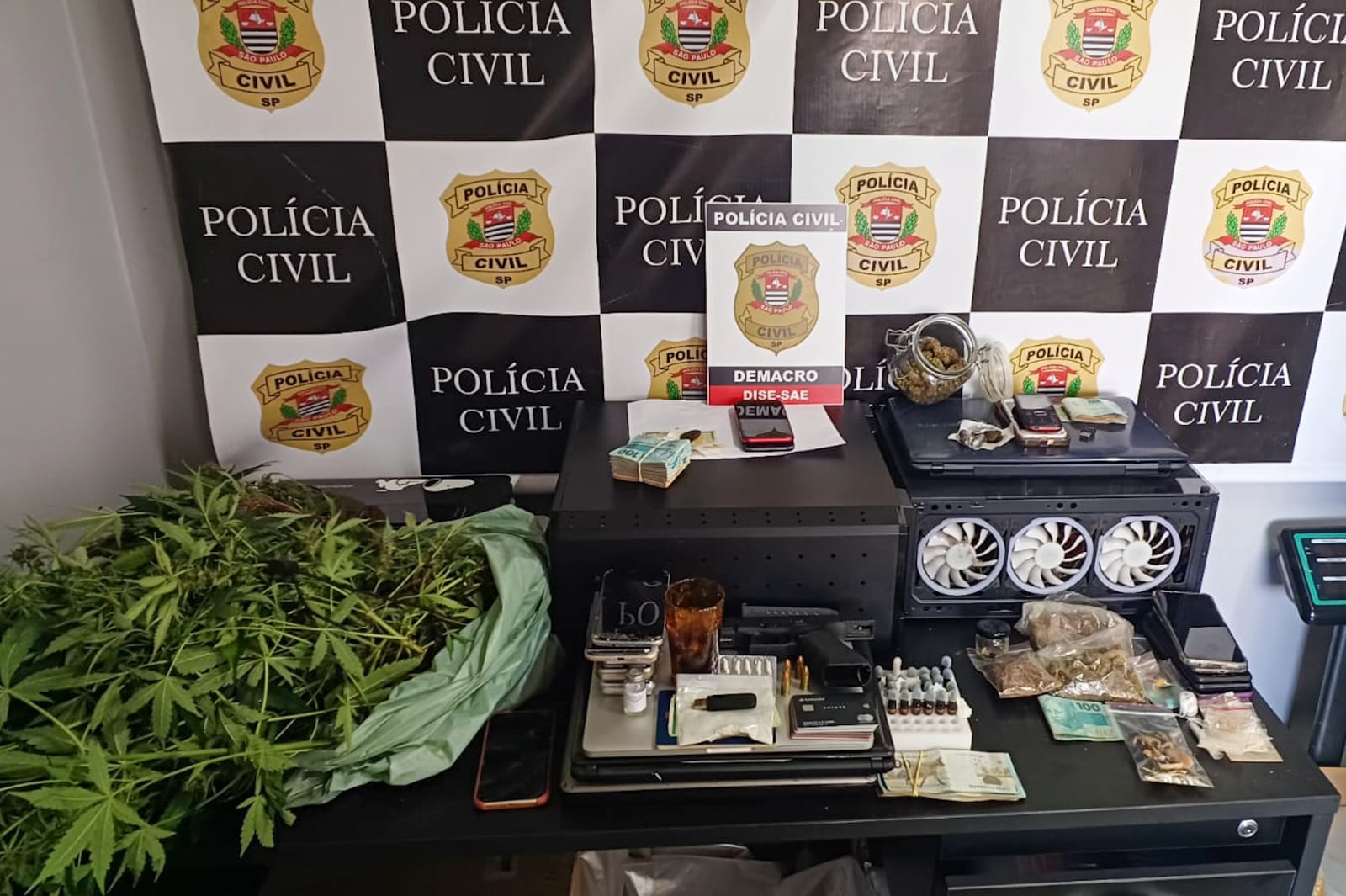 GCM DE SÃO CAETANO PARTICIPA DE OPERAÇÃO DA POLÍCIA CIVIL CONTRA TRÁFICO DE DROGAS