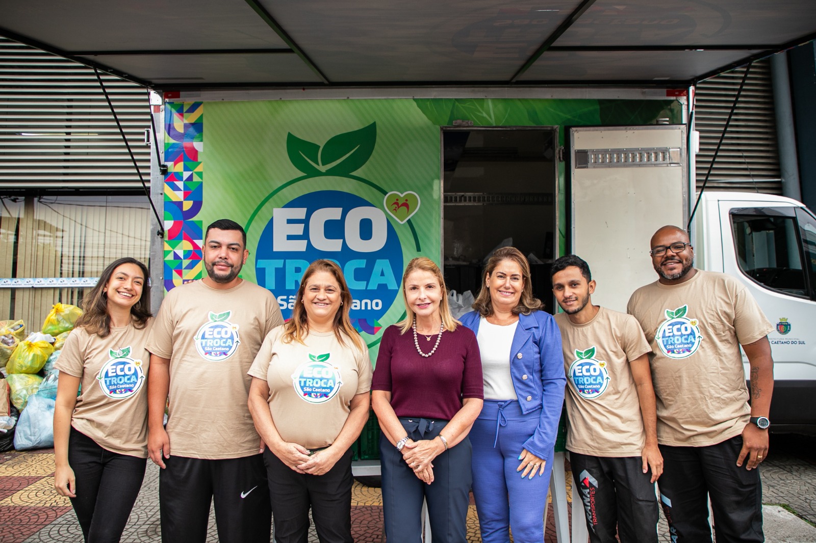 ECOTROCA ULTRAPASSA 5 TONELADAS DE ALIMENTOS ENTREGUES A MORADORES DE SÃO CAETANO 
