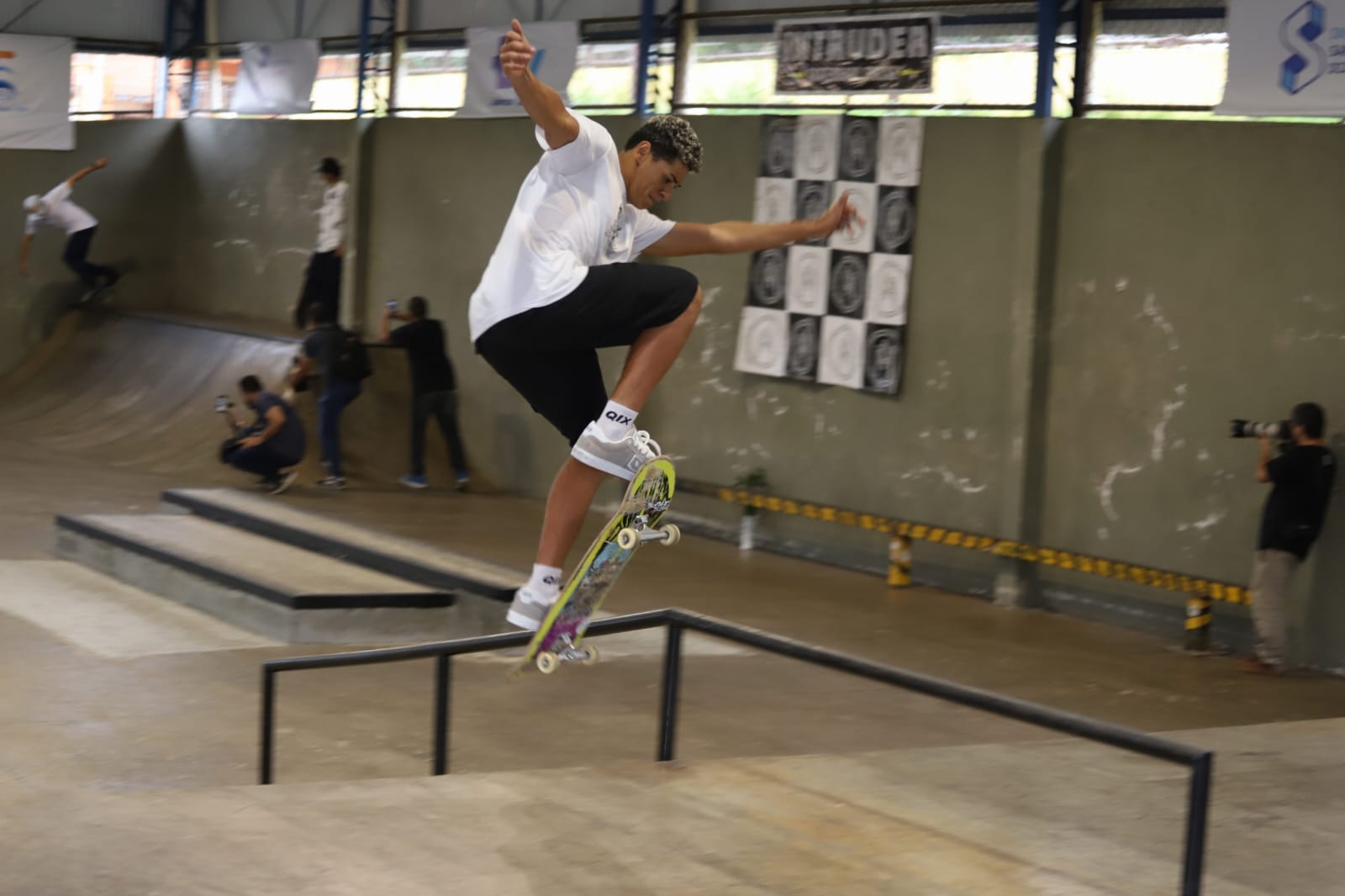 SANTO ANDRÉ FECHA PARCERIA COM SANDRO DIAS PARA AULAS DE SKATE NO JARDIM ANA MARIA 