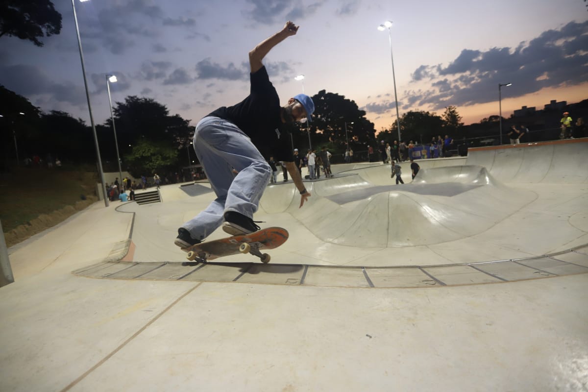 SANTO ANDRÉ INAUGURA PARQUE NA VILA VALPARAÍSO COM MODERNA PISTA DE SKATE