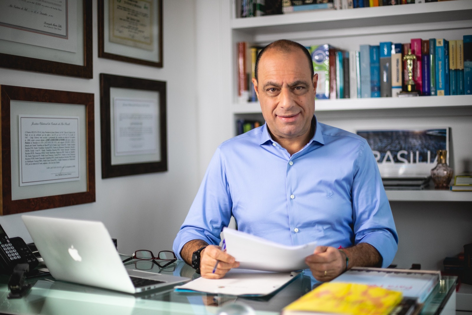 AURICCHIO ENVIA À CÂMARA PROJETO DE REAJUSTE SALARIAL DE SERVIDORES MUNICIPAIS DE SÃO CAETANO