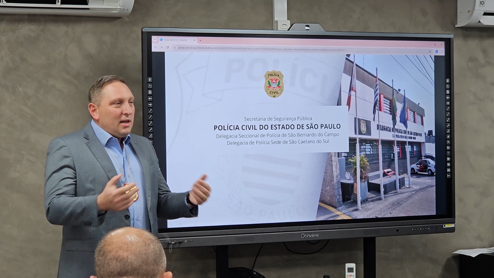 CENTRO DE GERENCIAMENTO DE EMERGÊNCIAS DE SÃO CAETANO REALIZA CAPACITAÇÃO DE OPERADORES DE VIDEOMONITORAMENTO