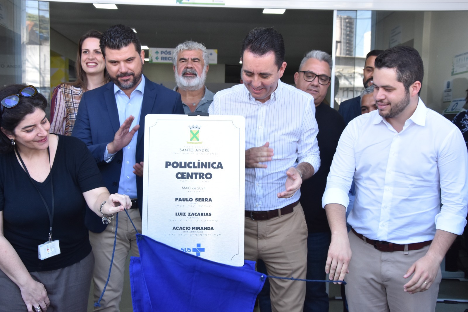SANTO ANDRÉ ENTREGA POLICLÍNICA CENTRO COM CAPACIDADE DE ATENDER 10 MIL PESSOAS POR MÊS 