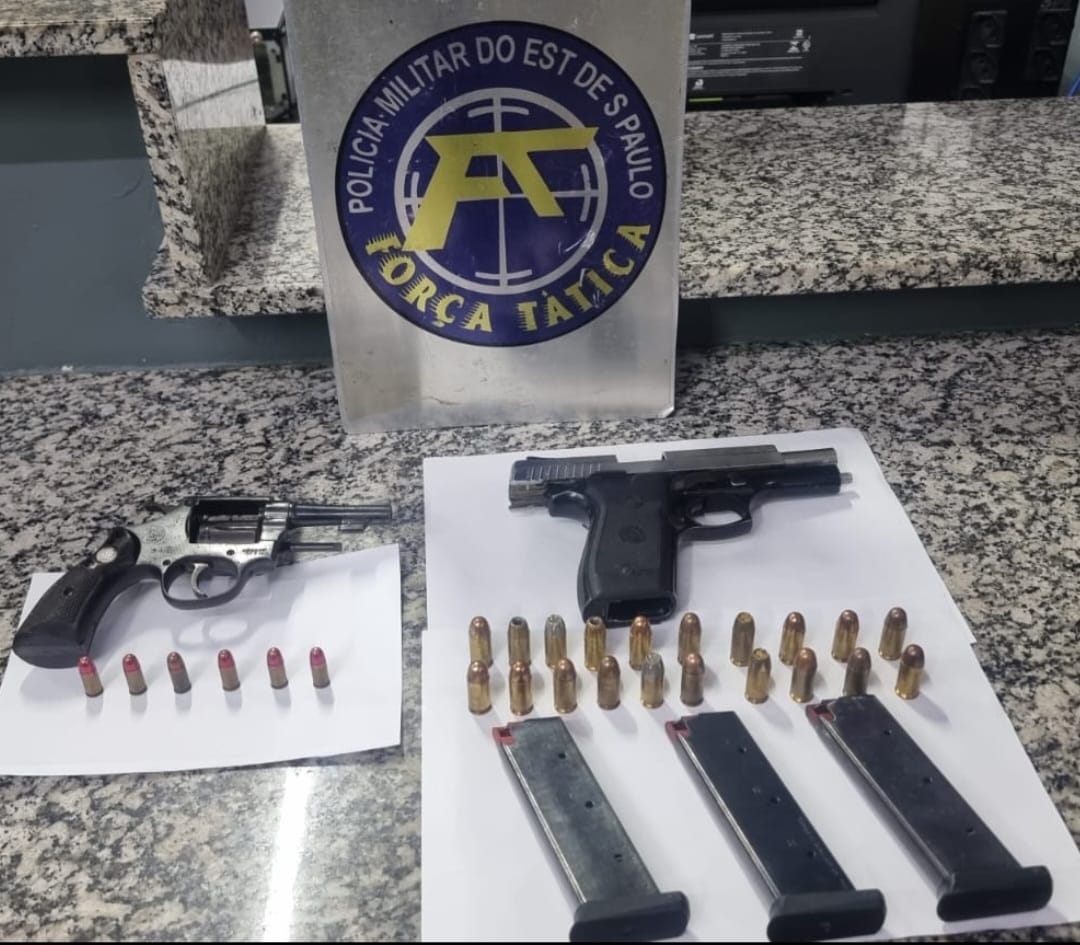 Polícia Militar prende 03 (três) criminosos, um deles integrante do PCC