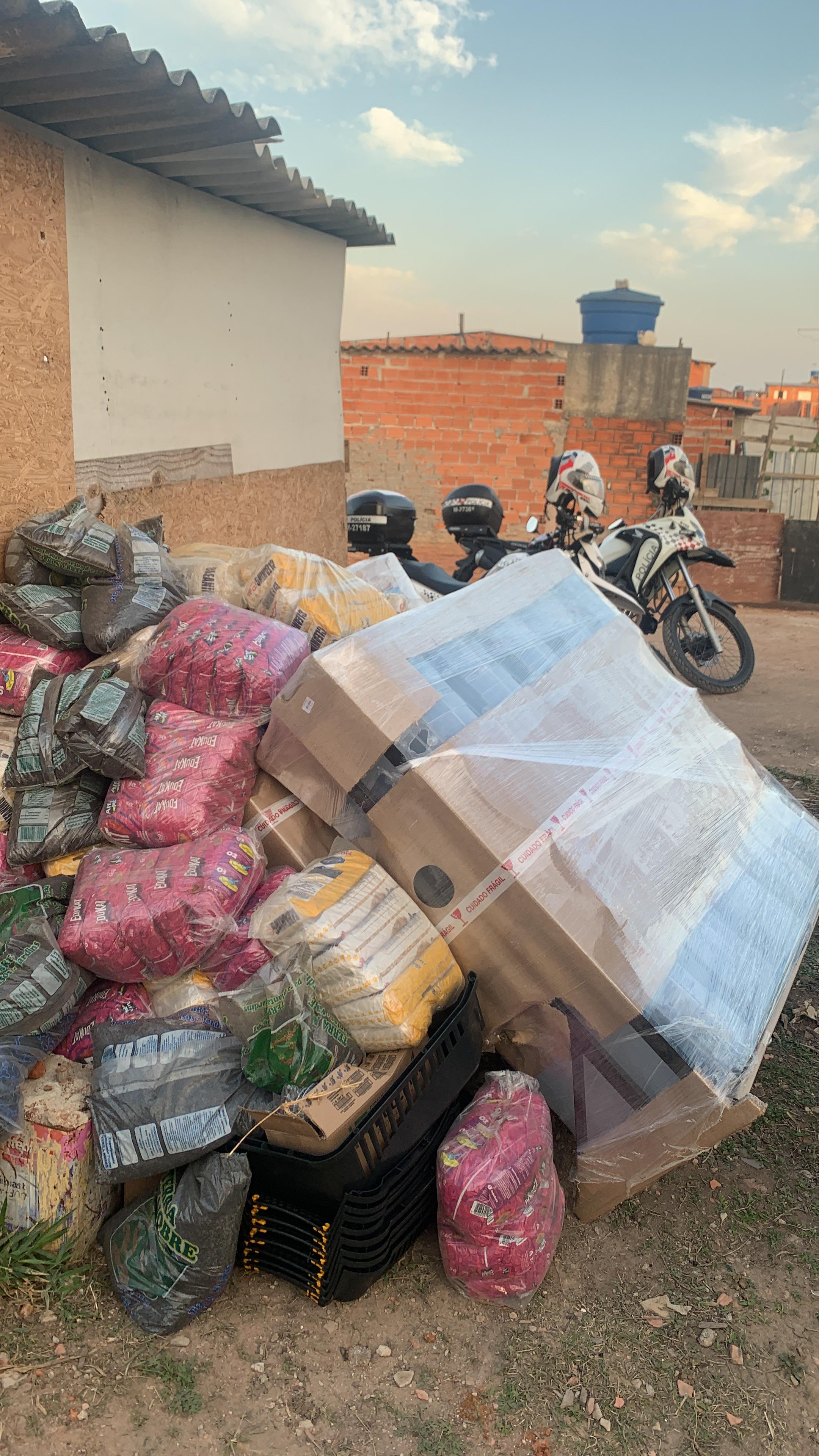 RPM RECUPERA CARGA ROUBADA AVALIADA EM MAIS DE R$ 6 MIL NO BAIRRO GRAJAÚ
