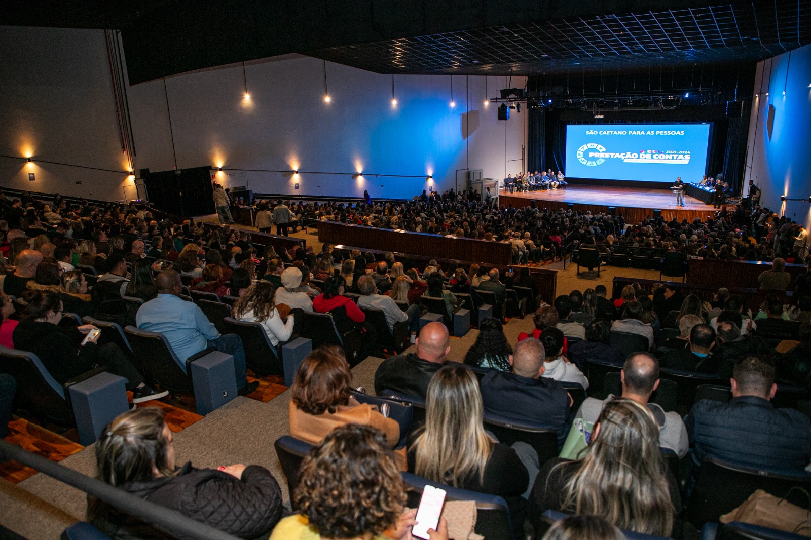 Auricchio apresenta série de avanços de São Caetano durante prestação de contas