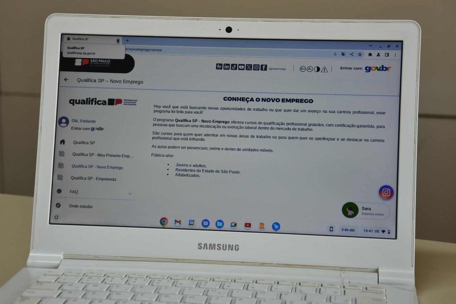 Santo André abre inscrições para curso de Informática Básica