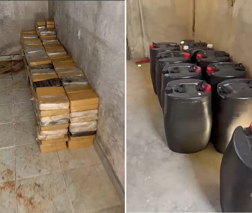 Polícia Civil apreende 1,8 tonelada de cocaína em Rio Grande da Serra SP