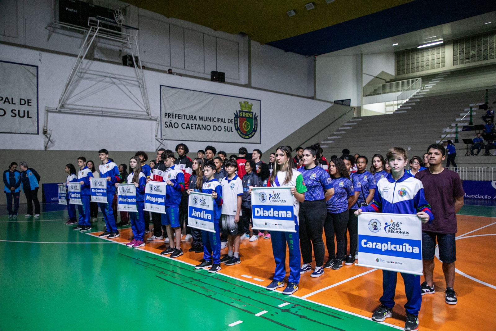 Começam os Jogos Regionais de São Caetano