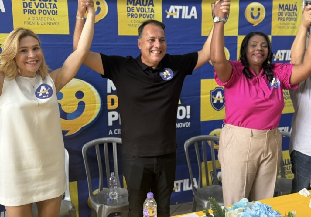 Atila Jacomussi anuncia Ivany Moura como sua pré-candidata a vice prefeita em Mauá
