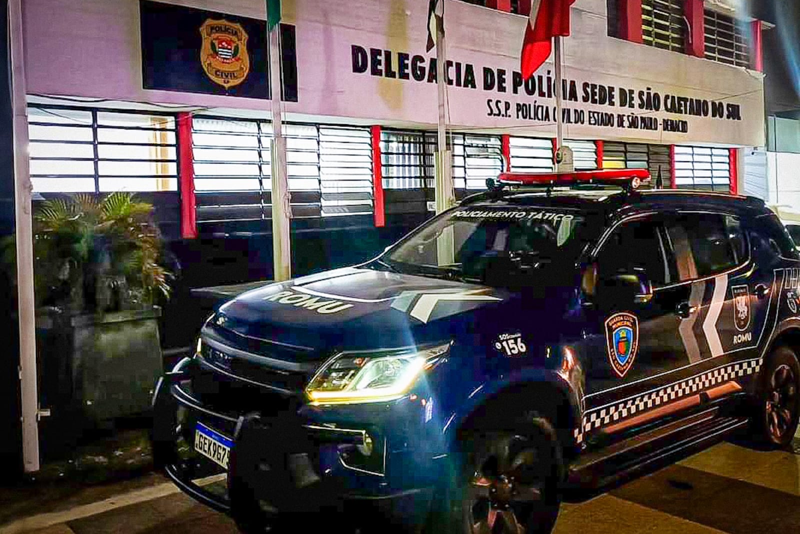 CGE de São Caetano faz alerta e GCM prende homem que roubou estabelecimento comercial no Bairro Santa Paula