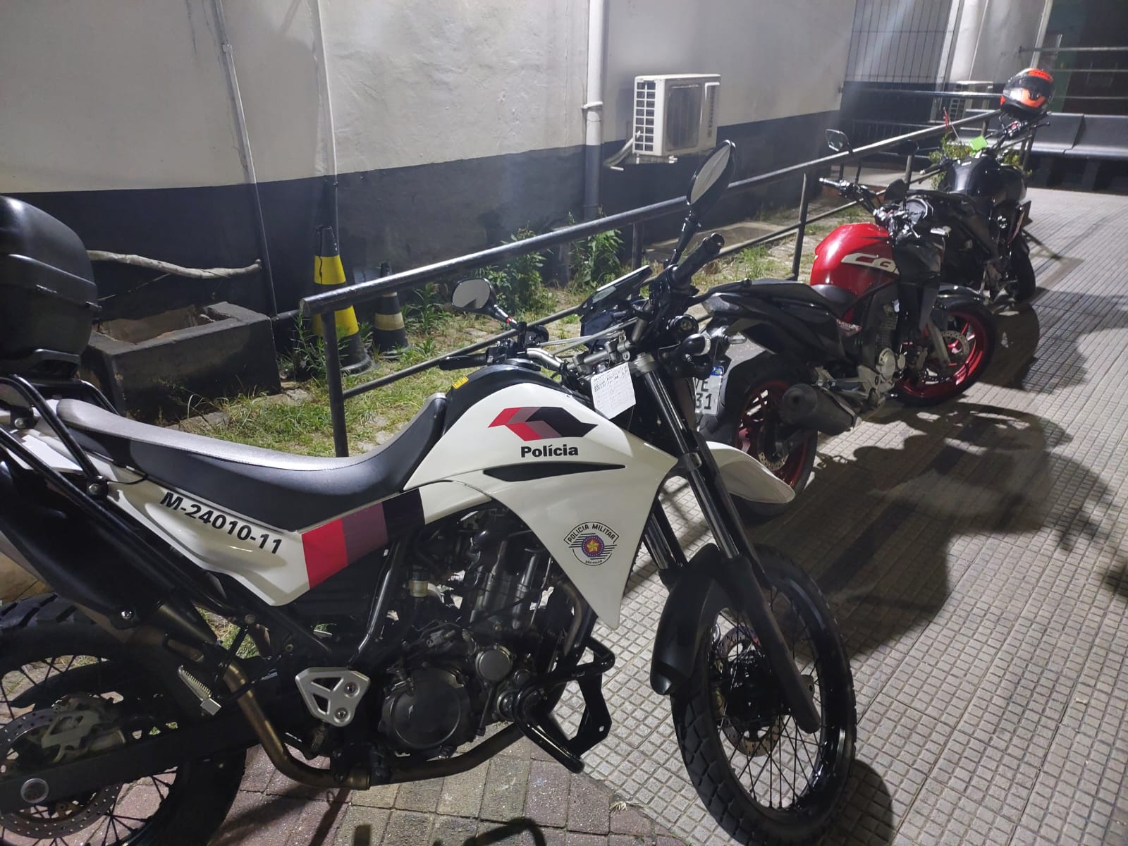 MOTOCICLETA DUBLÊ É APREENDIDA POR POLICIAIS MILITARES DA ROCAM EM DIADEMA
