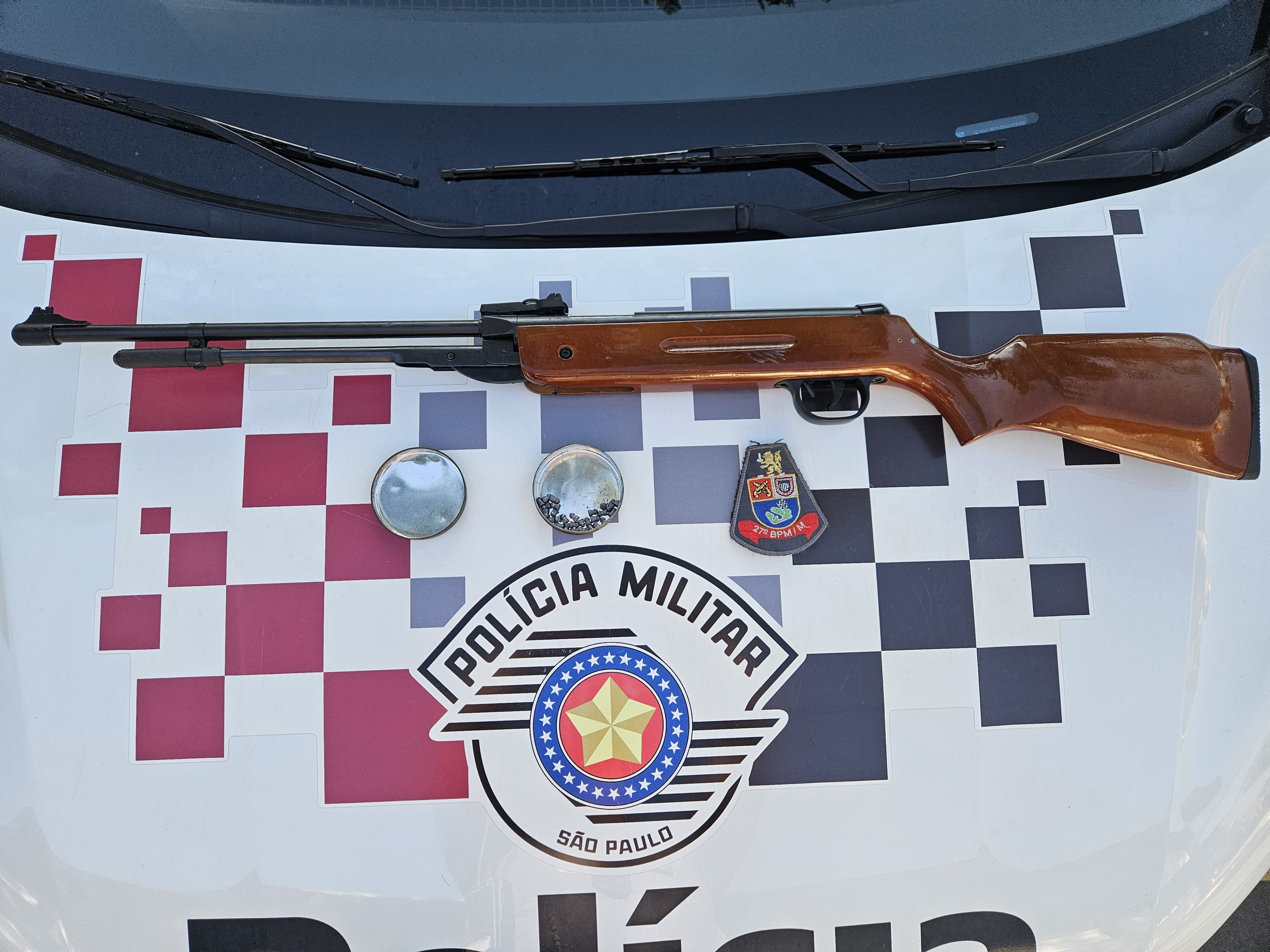Polícia Militar prende homem que atirou em cão com espingarda de pressão na zona sul de São Paulo/SP