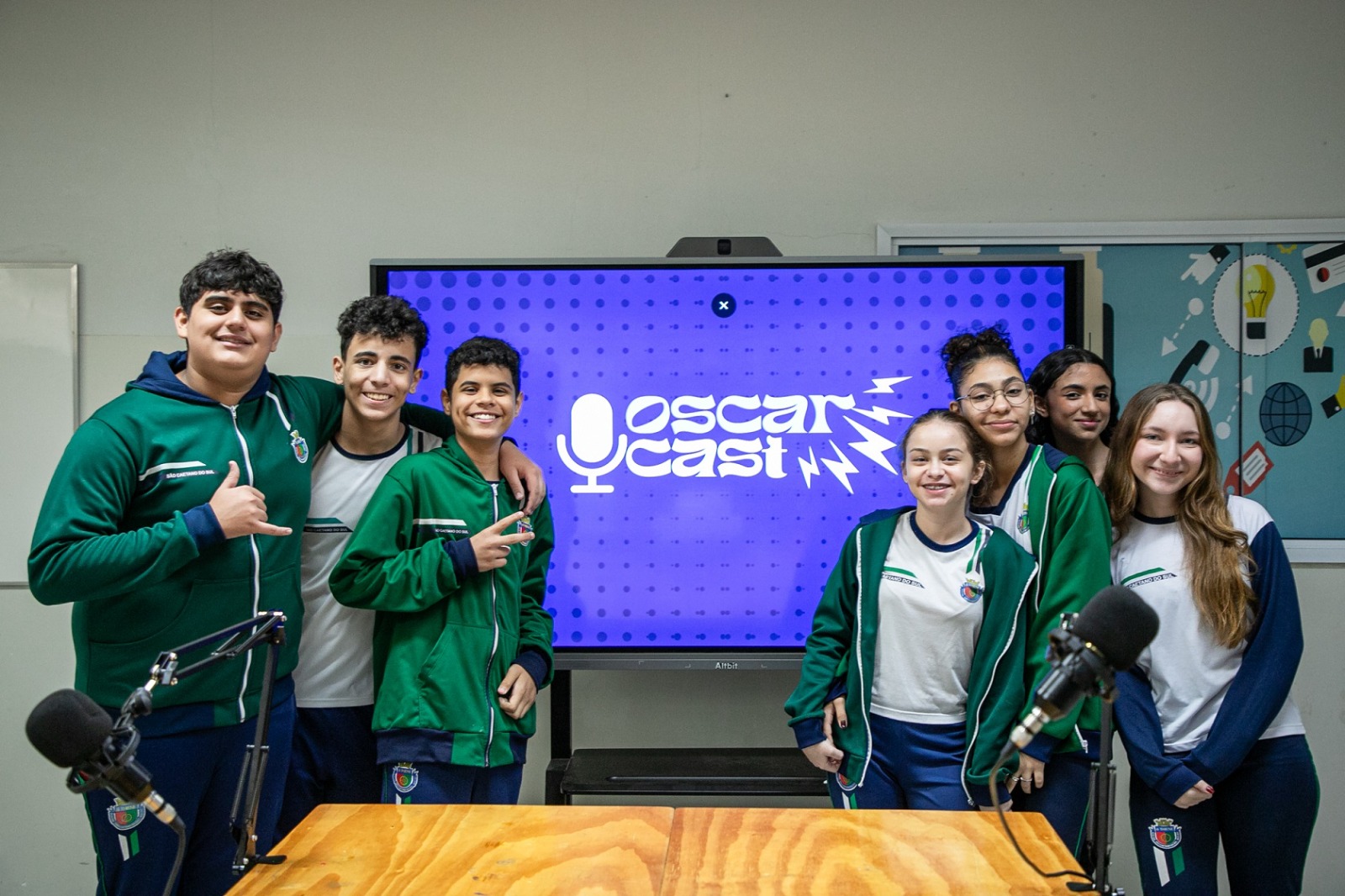 Escola municipal de São Caetano cria podcast educacional