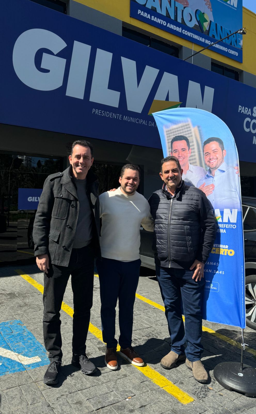 Fabio Picarelli reforça campanha de Gilvan e entra na coordenação do Santo André da Gente