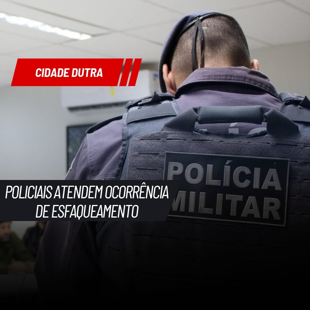 AGRESSÃO COM ARMA BRANCA NA REGIÃO DA CIDADE DUTRA 