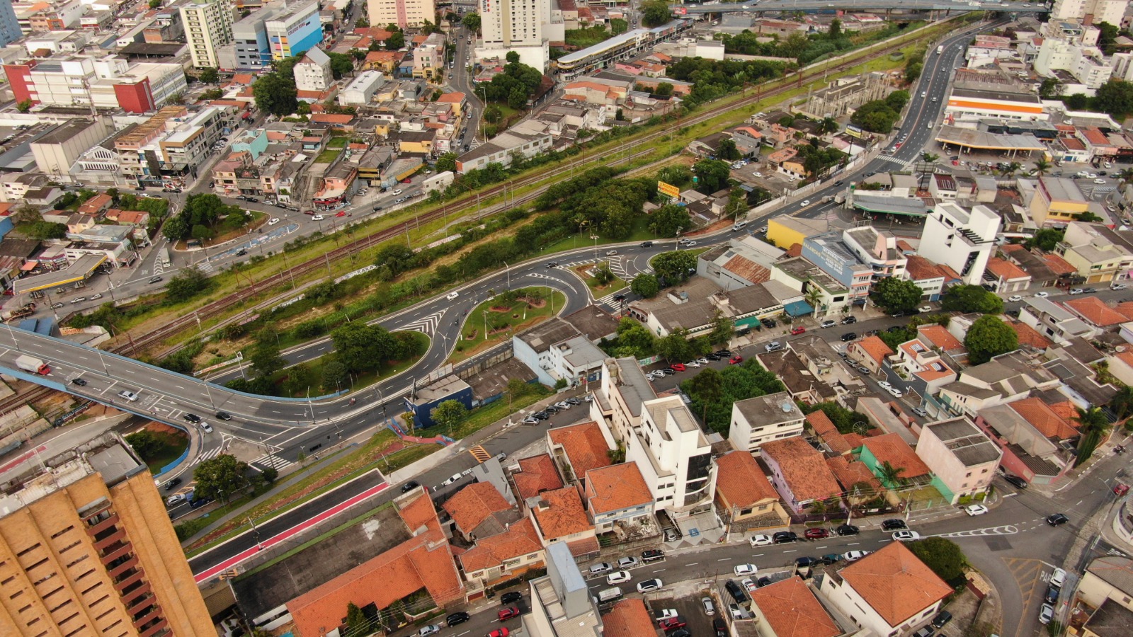 Obras da Nova Estação bloquearão uma faixa do viaduto Papa João Paulo II