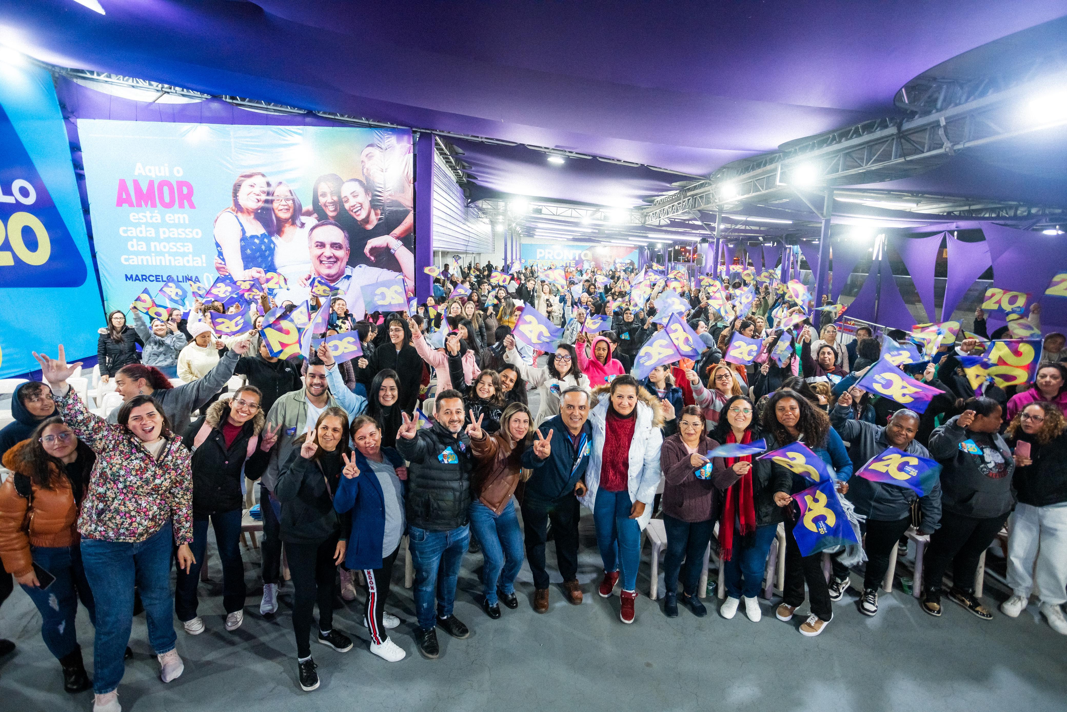 Marcelo Lima se compromete a aumentar o número de cuidadores em São Bernardo