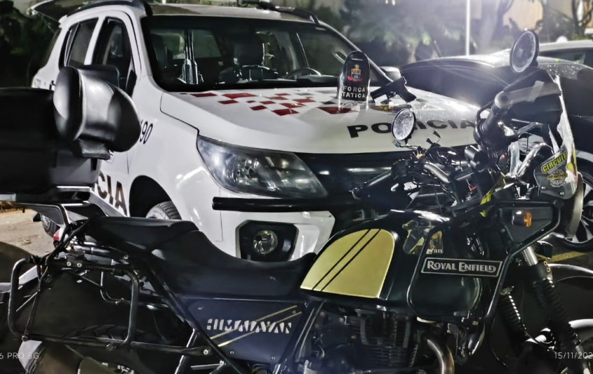CRIMINOSO É PRESO APÓS ROUBO DE MOTOCICLETA NA ZONA SUL DE SÃO PAULO