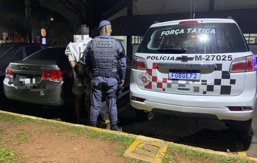 POLÍCIA MILITAR DETÉM INDIVÍDUO POR  ADULTERAÇÃO DE SINAL IDENTIFICADOR DE VEÍCULO NA ZONA SUL DE SÃO PAULO