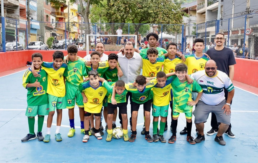 Marcelo Oliveira inicia entrega de áreas de lazer para celebrar o aniversário de Mauá