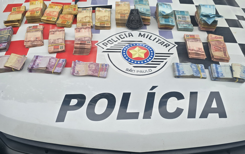 POLÍCIA MILITAR APREENDE R$ 75 MIL, PROVINIENTES DO TRÁFICO DE DROGAS NA REGIÃO DO GRAJAÚ