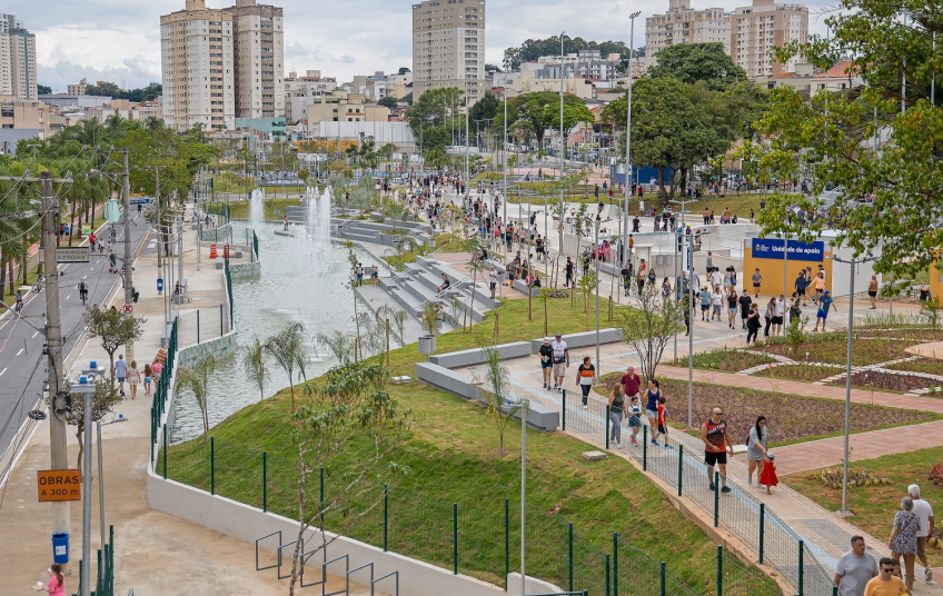 Prefeitura de São Caetano inaugura parque linear na Kennedy e entrega Cidade das Crianças revitalizada