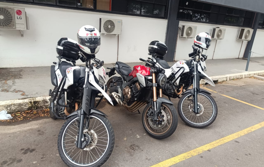 INDIVÍDUO É PRESO COM MOTOCICLETA PRODUTO DE ROUBO