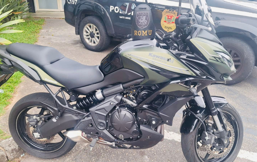 GCM de Santo André prende homem por receptação de moto roubada  