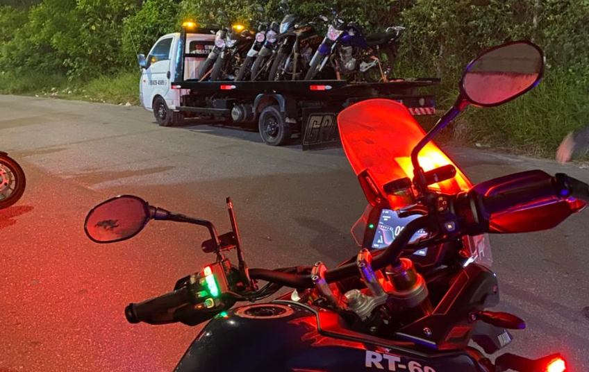 GCM Mauá combate manobras perigosas e apreende motos