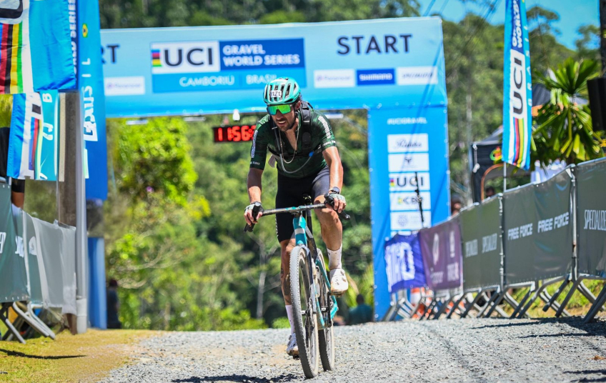 Atleta de Ribeirão Pires promove rifa para disputar Mundial de Gravel na Holanda