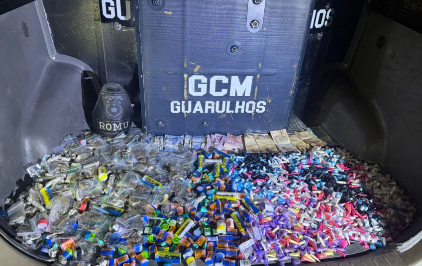 GCM prende três traficantes e apreende quase 5 kg de entorpecentes em ocorrências distintas