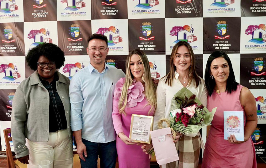 Rio Grande da Serra lança programa Mãe Riograndense com evento de acolhimento e cuidado às gestantes