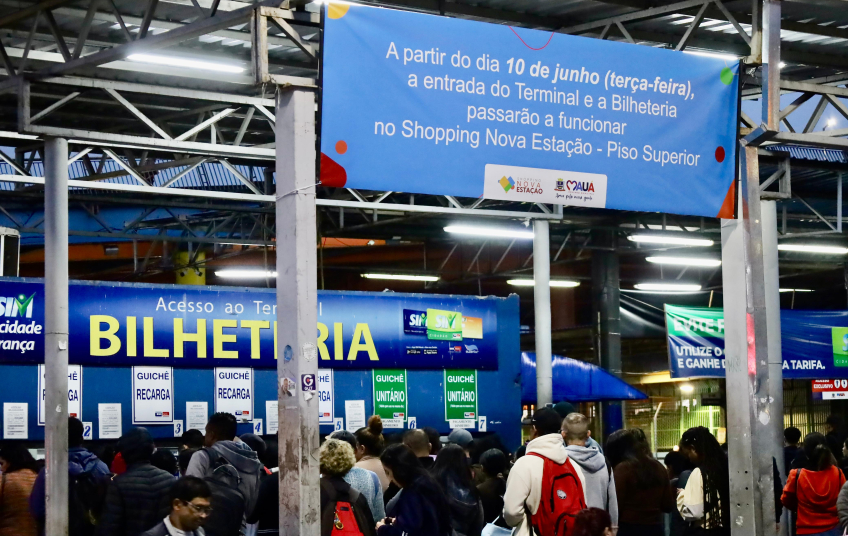 Acessos ao Terminal Central de Mauá serão modificados a partir do dia 10 de junho