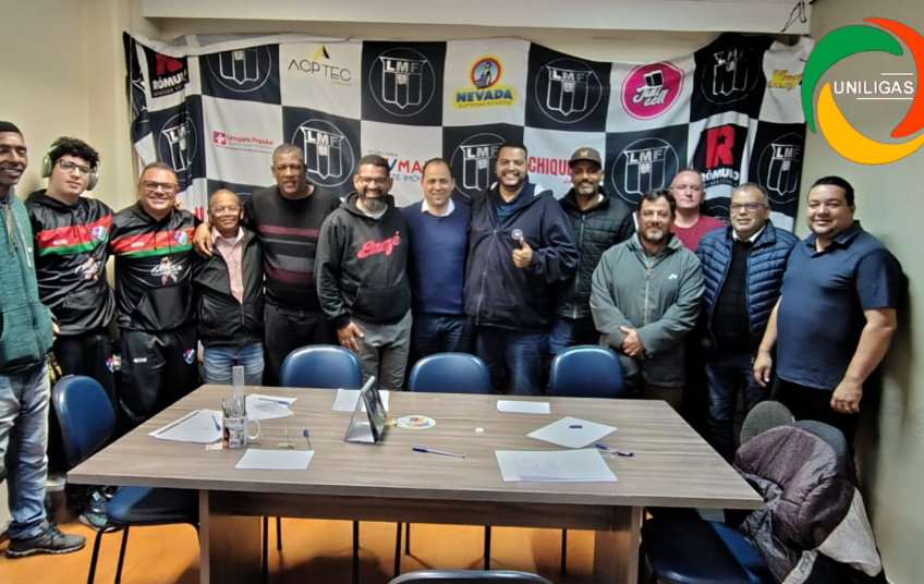 Ribeirão Pires marca presença em reunião da UNILIGAS 2025 e reforça compromisso com o futebol amador