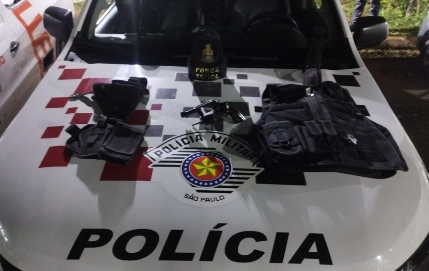Homem é preso por porte ilegal de arma de fogo na Zona Sul de São Paulo